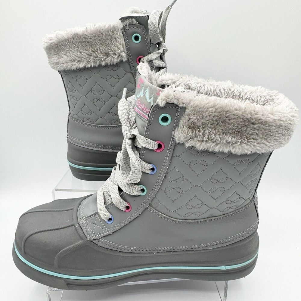 Skechers Thinsulate 3M Women's Size US 6 Snow Boots Waterproof Like New